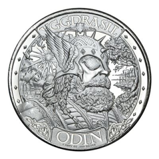 Stříbrná mince 1 oz Odin Asgard Bifrost 2023