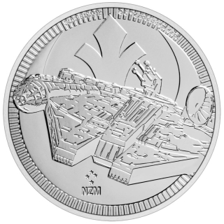 Stříbrná mince 1 oz Millenium Falcon 2021 BU