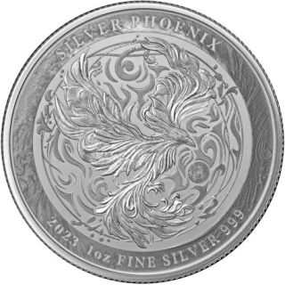 Stříbrná mince 1 oz Mystický Fénix 2023 Proof