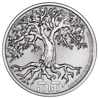 Stříbrná mince 1 oz Strom života 2023 BU