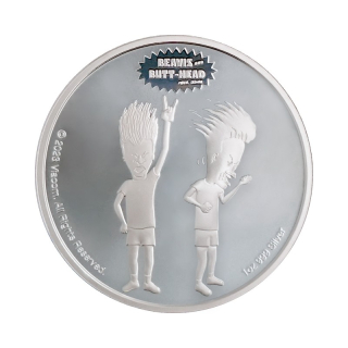 Stříbrná mince 1 oz Beavis And Butt-Head 30. výročí 2023 BU