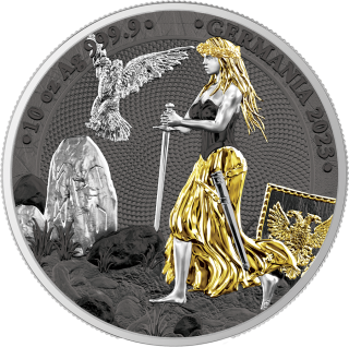 Stříbrná mince 10 oz Germania ANA edition 2023 BU