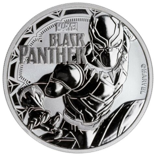 Stříbrná mince MARVEL Black Panter  1 oz  2018