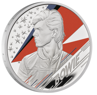 Stříbrná mince 1 oz David Bowie 2020 Proof