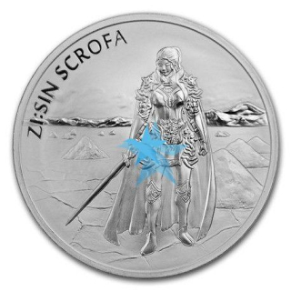  Stříbrná mince ZI: SIN SCROFA Jižní Korea 1 oz 2019