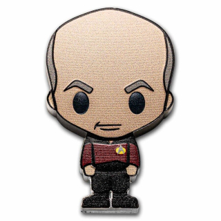 Stříbrná mince 1 oz Kapitán Jean-Luc Picard Star Trek 2022 Chibi 