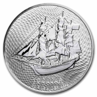 Stříbrná mince 1 oz Cook Island Bounty
