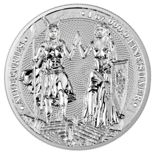 Stříbrná mince 1 oz Galia a Německo Alegorie 2023 BU