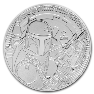 NIUE Stříbrná mince Boba Fett 1 oz 2020