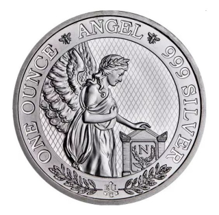 Stříbrná mince 1 oz Svatá Helena Napoleonův Anděl 2021