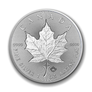 Stříbrná mince 1 oz Maple Leaf Incuse Royal Canadian Mint 2018
