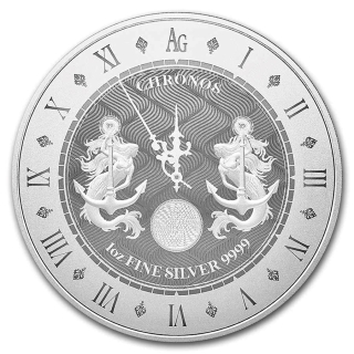 Stříbrná mince 1 oz  Chronos 2021 BU