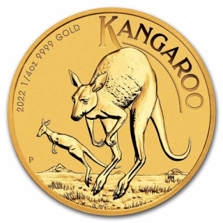 Zlatá mince 1/4 oz Kangaroo BU