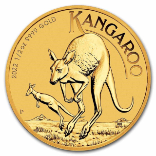 Zlatá mince 1/2 oz Kangaroo BU