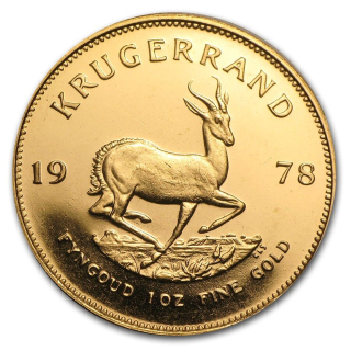 Zlatá mince 1 oz Krugerrand BU