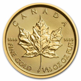 Zlatá mince 1/10 oz Maple Leaf