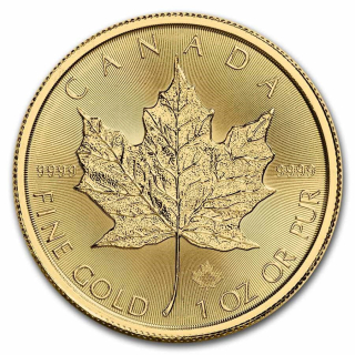 Zlatá mince 1 oz Maple Leaf