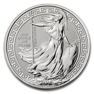 Stříbrná mince 1 oz Britannia Oriental Border 2018