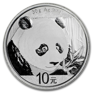 Stříbrná mince 30 g China Panda 2018 BU