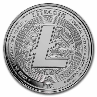Stříbrná medaile 1 oz Litecoin 2022 BU