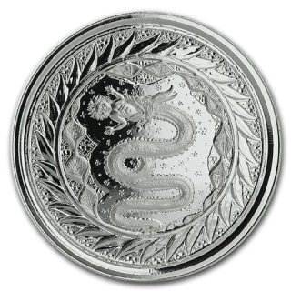Stříbrná mince 1 oz Had z Milána 2020
