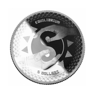 Stříbrná mince 1 oz Equilibrium 2020 Proof