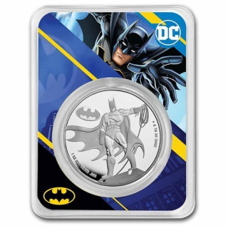 Stříbrná mince 1 oz Batman DC Comics 2023 TEP BU
