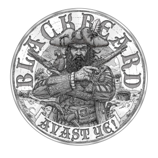 Stříbrná medaile 1 oz Blackbeard Pirate 2023