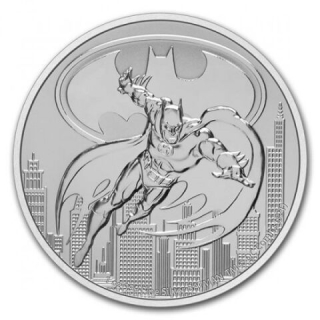 Stříbrná mince 1 oz Batman DC Comics 2021 BU