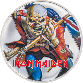 Stříbrná mince 1 oz Iron Maiden Eddie the Trooper 2023