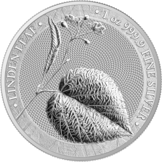 Stříbrná mince 1 oz Lipový list Magický les 2022 BU